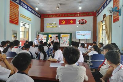 Trường THCS Ngô Mây tổ chức Chuyên đề  “FESTIVALS IN VIET NAM”