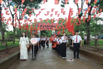 TRƯỜNG TH & THCS NGÔ MÂY LONG TRỌNG TỔ CHỨC LỄ KHAI GIẢNG NĂM HỌC 2026 – 2027