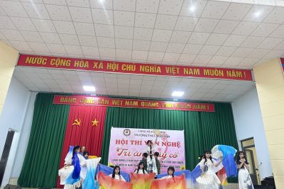 RỘN RÀNG HỘI THI VĂN NGHỆ “TRI ÂN THẦY CÔ” – KỶ NIỆM 20 NĂM THÀNH LẬP TRƯỜNG THCS NGÔ MÂY